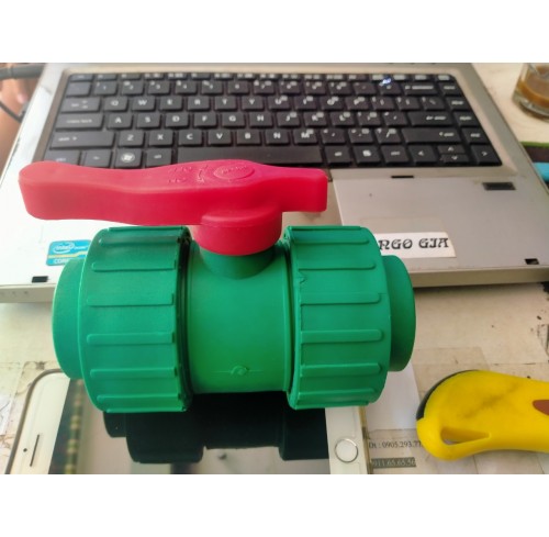 Van bi nhựa chịu hóa chất D40